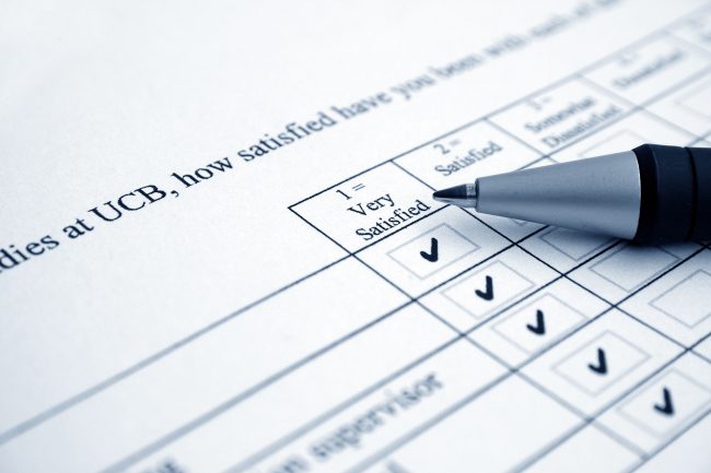 Survey form